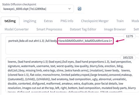 Changing File Names of Loras and Models 的图像结果
