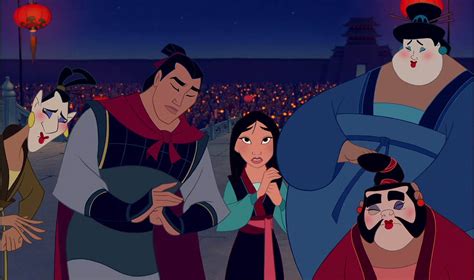 Mulan Cast Disney Cartoon