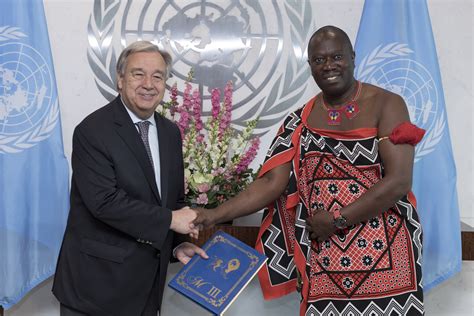 H.E. Mr. Melusi Martin Masuku- Ambassador and Permanent Representative of the Kingdom of ...