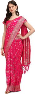 Buy panchaamrit Printed, Self Design, Paisley, Woven, Embellished ...