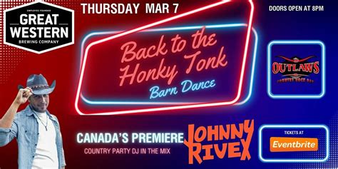 OUTLAWS PRESENTS THE GREAT WESTERN BARN DANCE DJ JOHNNY RIVEX, Outlaws ...