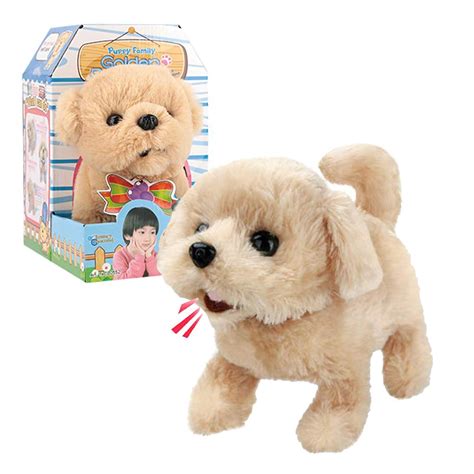 Buy Liberty Imports Plush Golden Retriever Toy Puppy Electronic ...