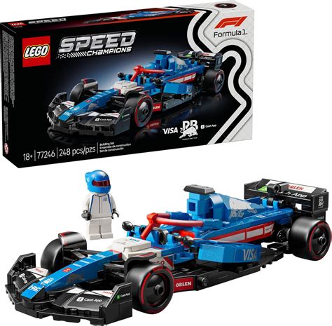 LEGO Speed Champions Visa Cash App RB VCARB 01 F1 Race Car Model Kits - Building Sets for Adults ...