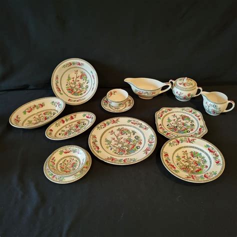 Johnson Bros Indian Tree China Set (DR-DW) | EstateSales.org