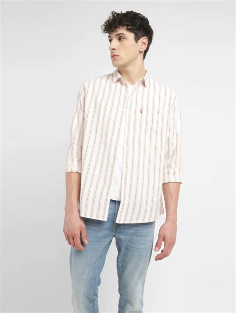 Men's Striped Slim Fit Shirt – Levis India Store