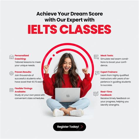 Ielts social media poster | Premium PSD