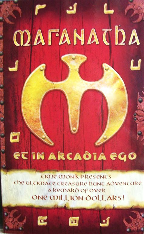 The Maranatha-Et in Arcadia Ego Puzzle Links - Mysterious Writings