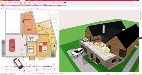Drawing an American House Floor Plan with Plan7Architect