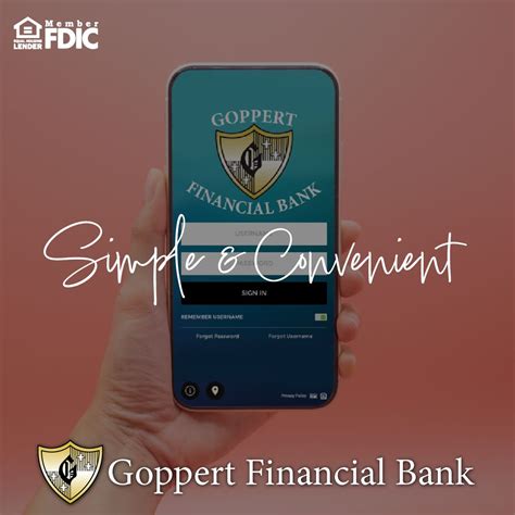 How digital banking made easy and convenient | Goppert Financial Bank ...