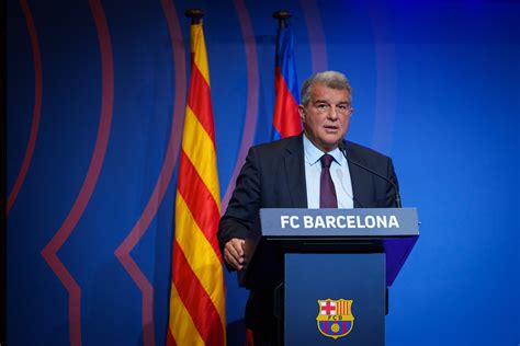 Joan Laporta: "El Barça no ha realizado nunca una actuación con la intención de alterar la ...