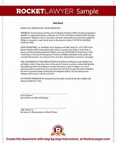 bid bond bid bond form sle template bid bond bid bond form sle template