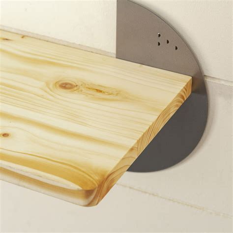 Buy Helios Drammen Metal Wood Shelves - Set of 2 from Home Centre at ...