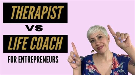 therapist vs life coach