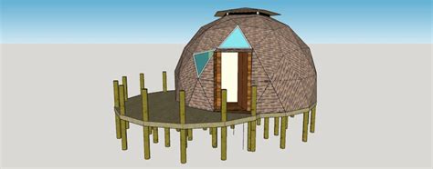 Buy Digital Download: Sketchup Model 3d Dome Design Glamping Online in ...