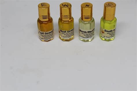 Shubh Sanket Vastu Aroma East, West, South North Direction Oils Set Of ...