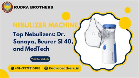 Top Nebulizers: Dr. Sanaya, Beurer SI 40, and MedTech