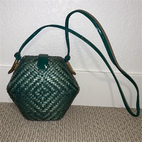 RODO vintage wicker purse - Depop