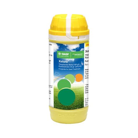 BASF Xelora (Thiophanate Methyl 45% + Pyraclostrobin 5% FS) Fungicide ...