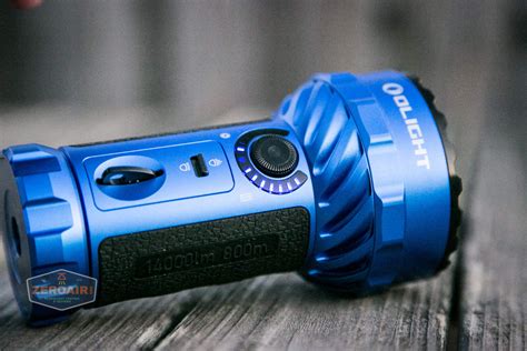 Olight Marauder 2 Blue Flashlight Review - ZeroAir Reviews