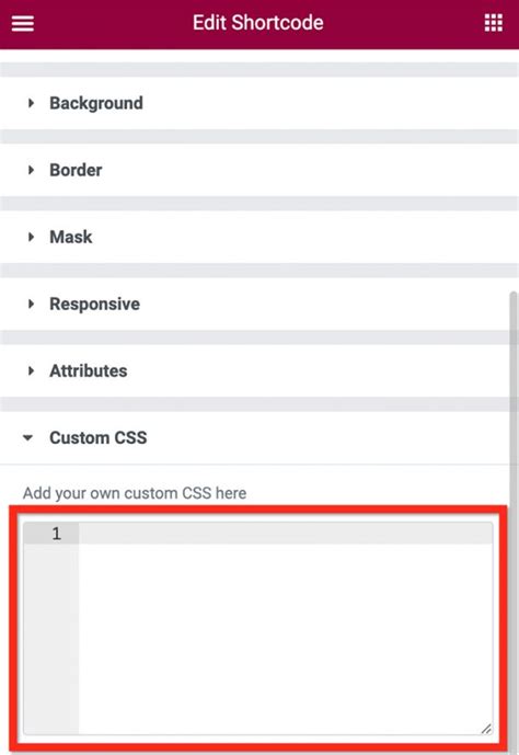 Image result for Using CSS in WP Elementor