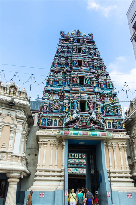 斯里兰甘神庙（Srirangam Temple），位于印度南部
