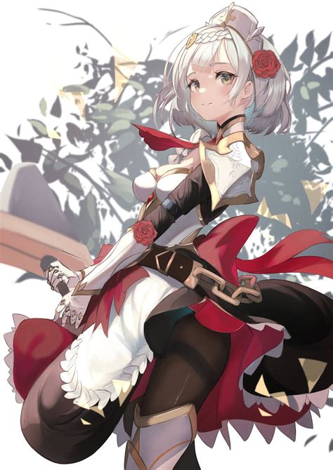 noelle (genshin impact) drawn by lumo_1121 | Danbooru