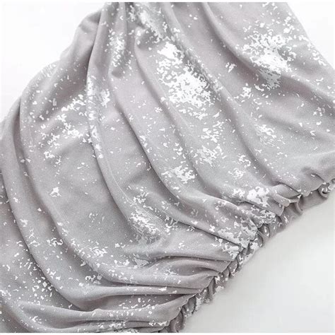 Sana Printed Tulle Mesh Dress – TrenBee