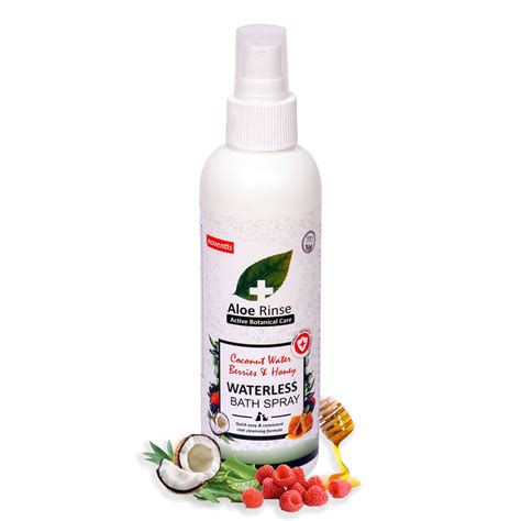 Aloe Rinse® No Rinse Waterless Dry Bath Spray 200 ml — Noventis Healthcare