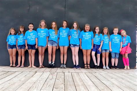 Jasper County Fair Queen Pageant Pre-Teen Contestants – Jasper County ...