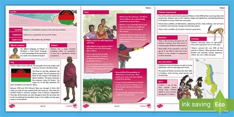 Malawi Fact Files