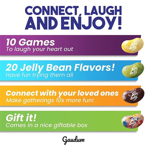 Bean Boozled Game Set: New Edition + 3 Refills + 10 Jelly Bean Game ...