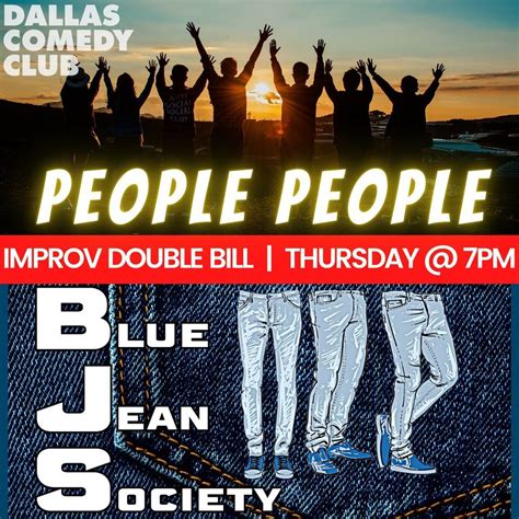 DCC Improv Club Teams: People People & Blue Jean Society, Dallas Comedy ...