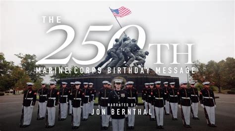 250th Marine Corps Birthday message | Timothy W.