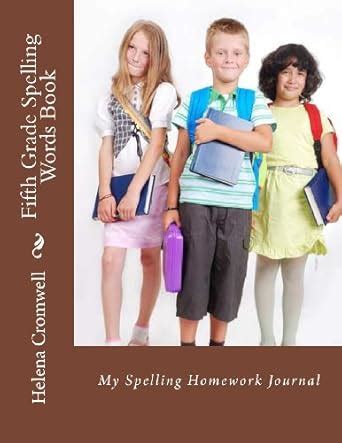 Buy Fifth Grade Spelling Words Book: My Spelling Homework Journal ...