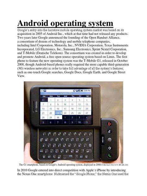 Image result for Google Phone Operating System