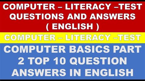 Computer Literacy Questions 的图像结果