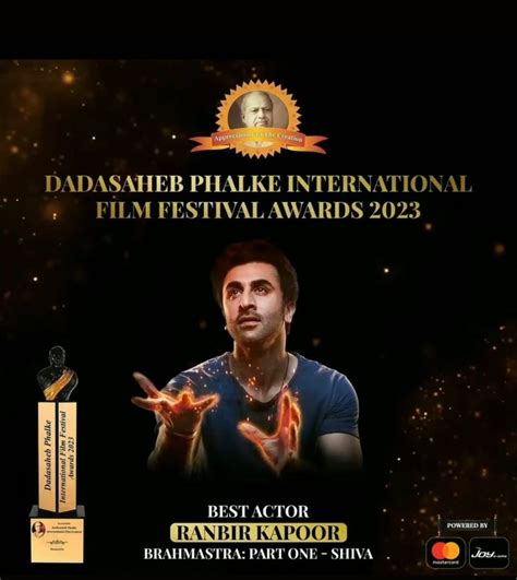 Alia Bhatt and Ranbir Kapoor win Dadasaheb Phalke International film ...