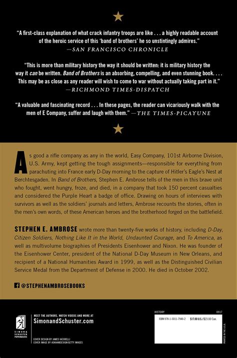 Band of Brothers | Book by Stephen E. Ambrose | Official Publisher Page ...