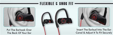 Red Lemon Bolt S280 Bluetooth Sports Stereo Wireless IPX7 Waterproof ...
