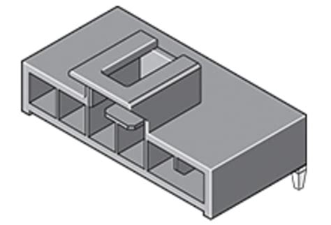 105313-1104 Molex | Molex Nano-Fit Series Right Angle Through Hole PCB ...
