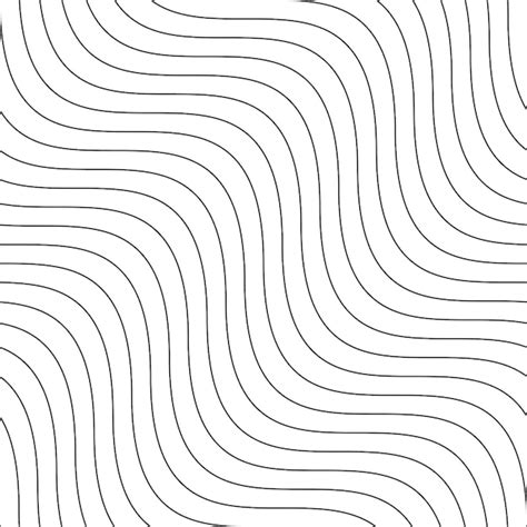 Striped wave seamless pattern - endless texture white minimalistic ...