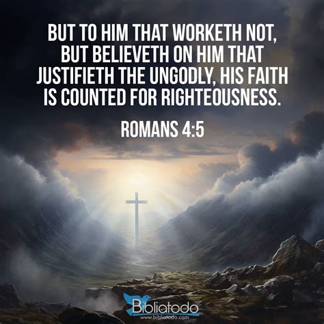 Romans 4:5 Bible Cross References | Connecting Verses Across Scripture ...