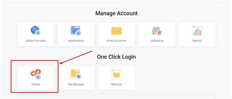 Image result for cPanel Example