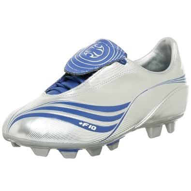 adidas Little Kid/Big Kid + F30.7 TRX FG J,Silver/Blue/White,12.5 M US ...