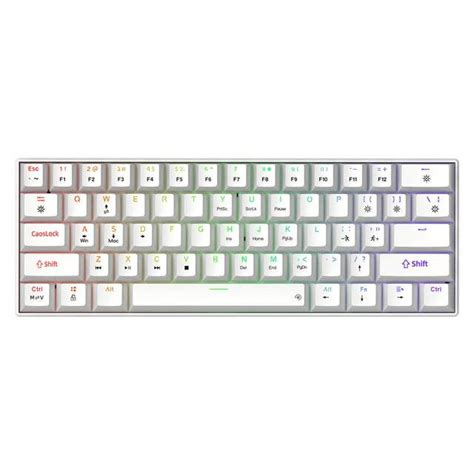 Stinger SK-3000 [Arabic & English] Mechanical Wired Keyboard (White ...
