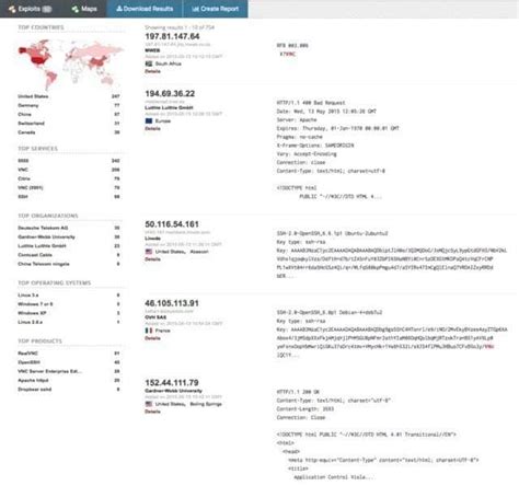 Using Windows Python to Run Shodan 的图像结果