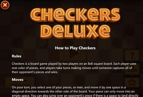 Checkers Deluxe 3.1 - Download for PC Free