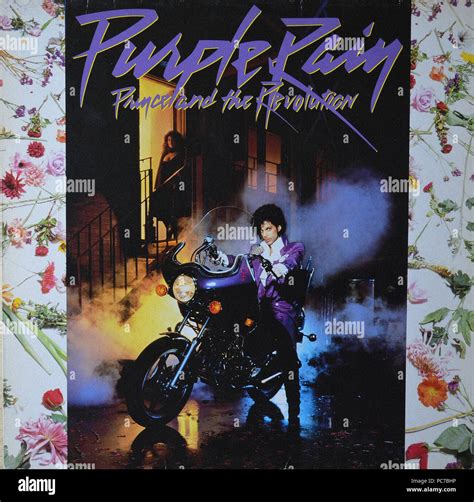 Prince album cover purple rain hi-res stock photography and images - Alamy
