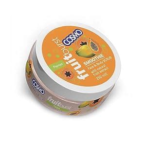 Buy Cosmo Smoothie Papaya Face & Body Scrub 250ml | With Natural Fruit ...