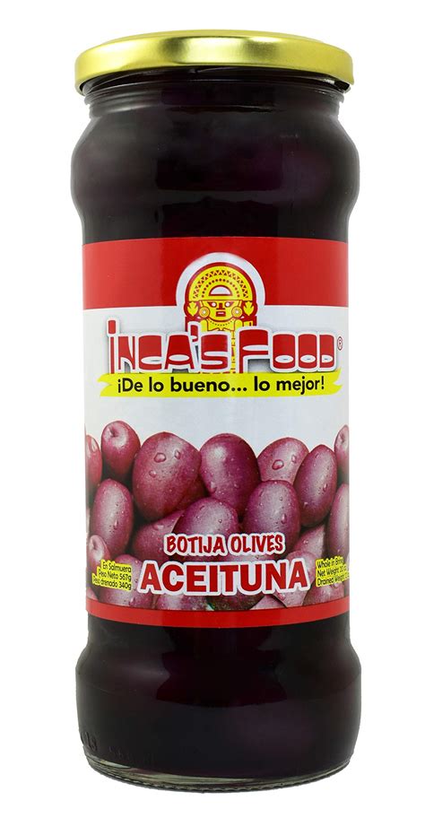 ONLY IN STORE - Incas Food Botija Olives Aceituna 567g (Best Before 22 ...